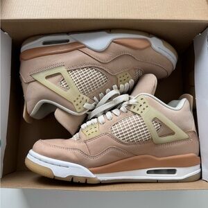 Air Jordan 4 Retro Sneakers Shimmer 7.5W